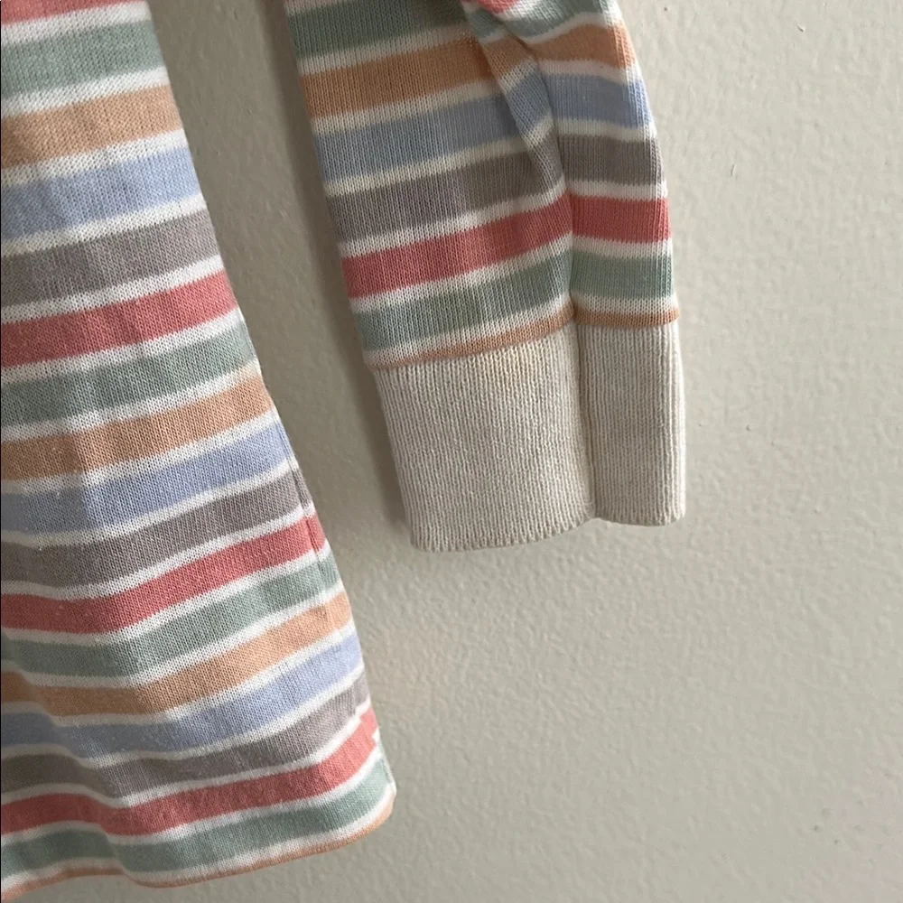 VINTAGE Lacoste Kids Striped Polo Shirt - Multicolor - Picture 5 of 6